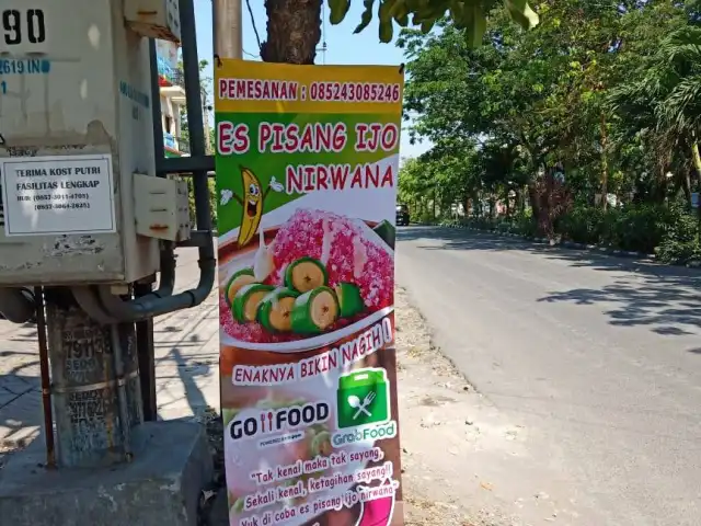 Gambar Makanan Es Pisang Ijo Nirwana 1