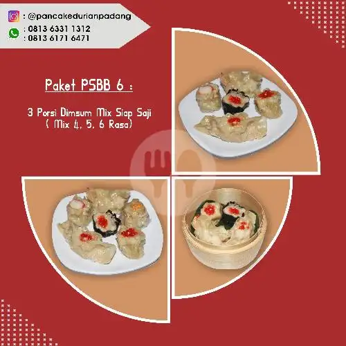 Gambar Makanan Pancake Durian dan Dimsum, Solok 4 10