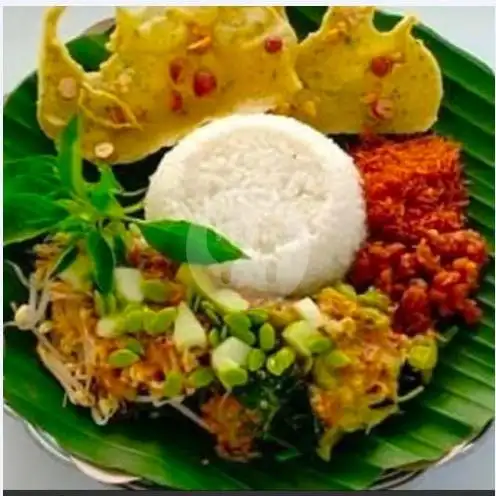 Gambar Makanan Nasi Pecel Rempong, Boulevard Barat Raya 15