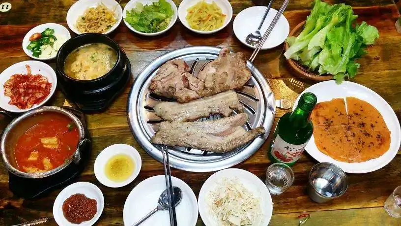 Restoran Bamboo House Korean BBQ Food Photo 6