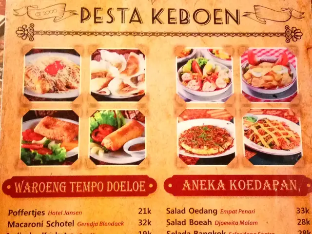 Gambar Makanan Pesta Keboen Restoran 60