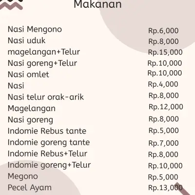 Warung Nasi Megono & Nasi Uduk Ibu Narni