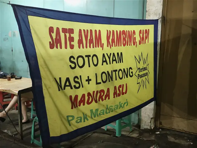 Gambar Makanan Sate Madura Pak Madsakri 5