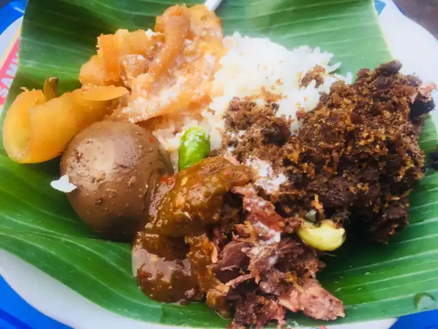 Gambar Makanan Nasi Gudeg Jogja Ibu Ijah 2