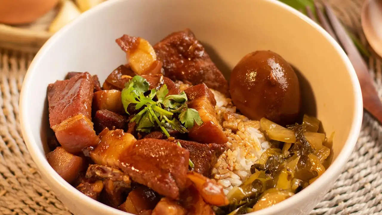 Classic Taiwan Braised Pork Rice (Skudai)