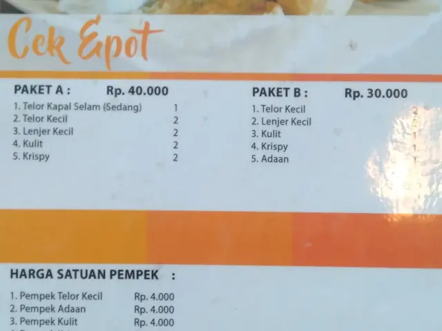 Gambar Makanan Pempek Ce Epot 3