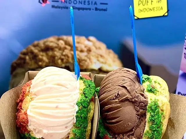 Gambar Makanan Hokkaido Icecream Puff 2