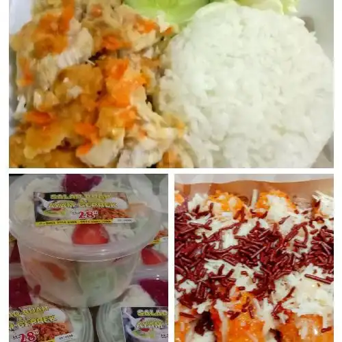 Gambar Makanan Salad Buah & Ayam Geprek 28, Lemah Gempal 10