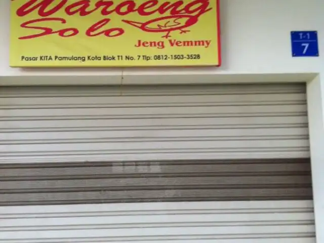 Waroeng Solo Jeng Vemmy