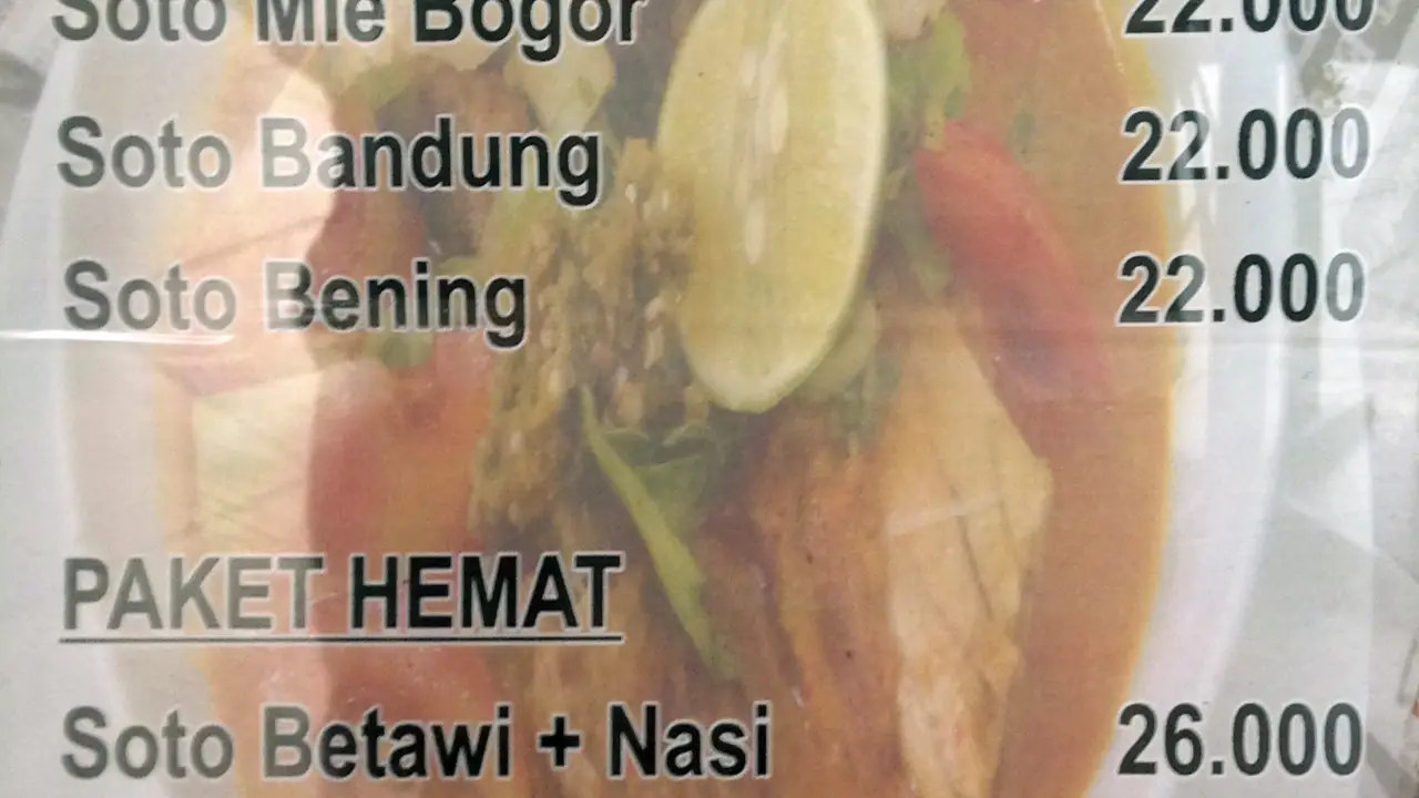 Soto Betawi Kemayoran