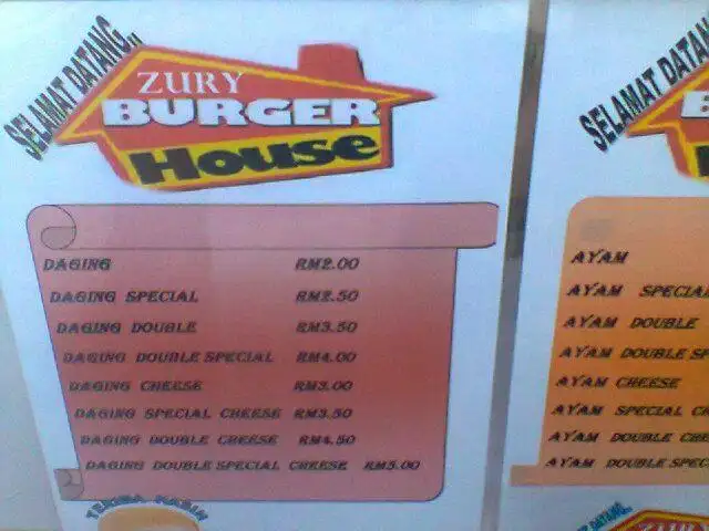ZURY Burger HOUSE Food Photo 1
