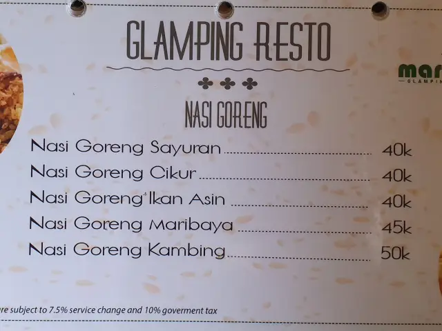 Gambar Makanan Glamping Resto 4