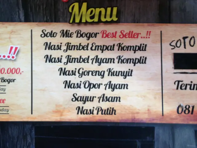 Gambar Makanan Soto Mie Bogor 3