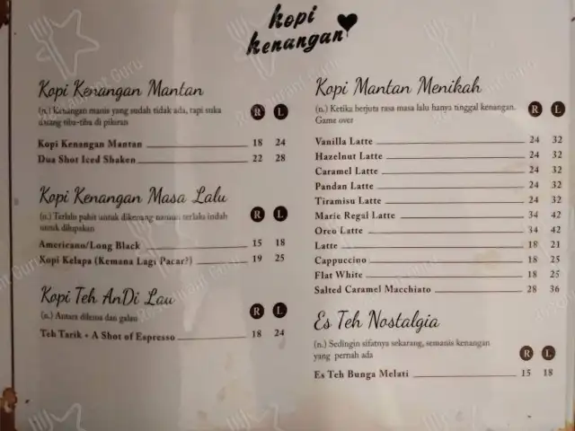 Gambar Makanan Kopi Kenangan - Ruko Margonda 2