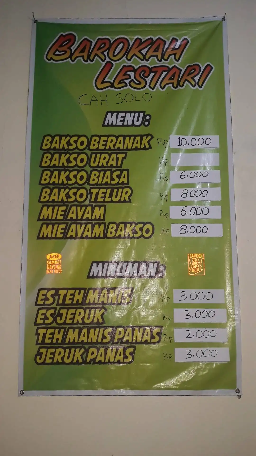 Pondok Bakso Barokah Lestari