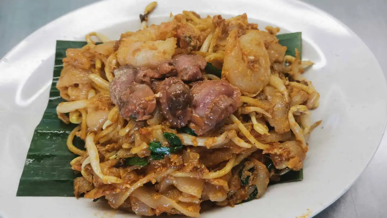 Penang Duck Egg Fried Kuey Teow @ GP Food Court Bercham