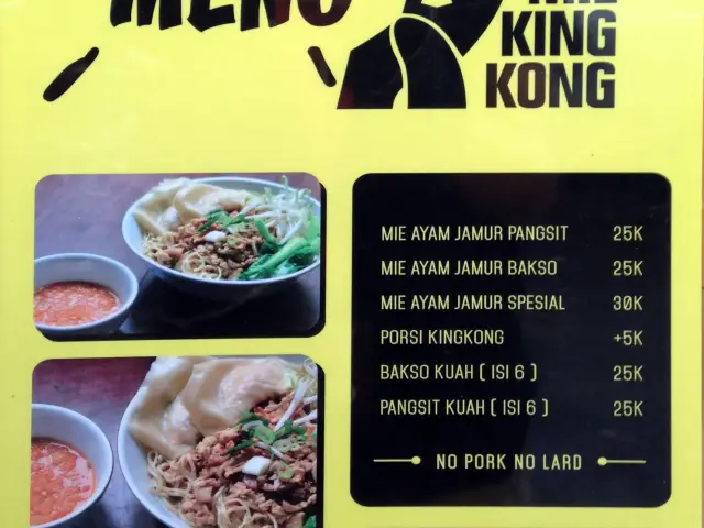 Gambar Makanan Mie Kingkong 1