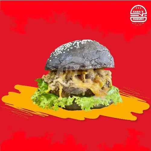 Gambar Makanan Kara's Burger Cab GM, Gambir 12