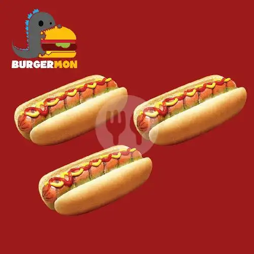 Gambar Makanan Burgermon Express Kelapa Kopyor Burger Monster, Kelapa Gading 16