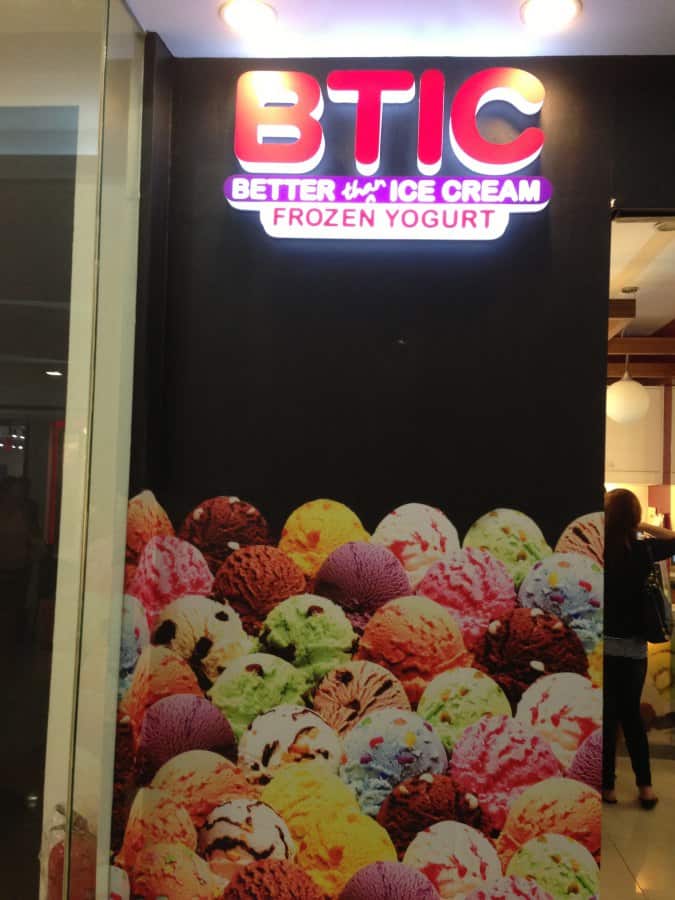 BTIC SM City North EDSA in Quezon City Discover Ice cream food near