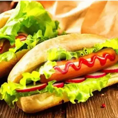 Gambar Makanan Kebab dan Burger Rainbow Aulia, Plamongan Indah 2