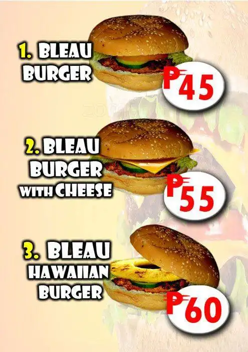 Bleau Grilled Burgers Food Photo 1