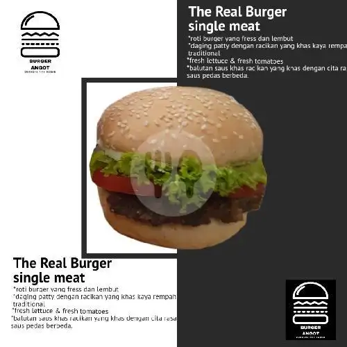 Gambar Makanan Burger Angot dan Kebab, Bogor Utara 4
