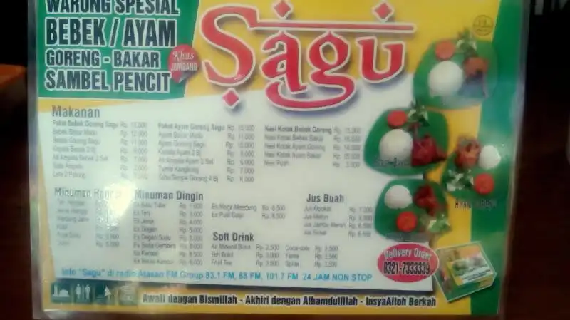 Gambar Makanan Warung Spesial Bebek/Ayam Sambel Pencit "Sagu" 9