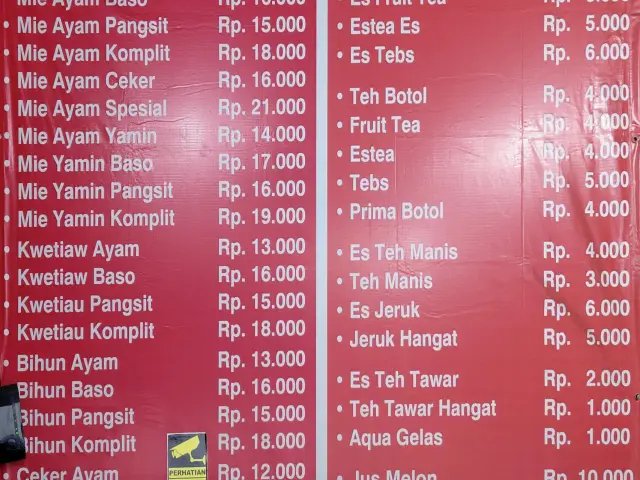 Gambar Makanan Mie Ayam Banyumas Tirta Kencana 3