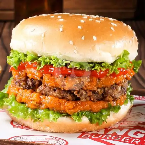 Gambar Makanan Angga'S Burger & Boba Caman Raya, Jatibening 1