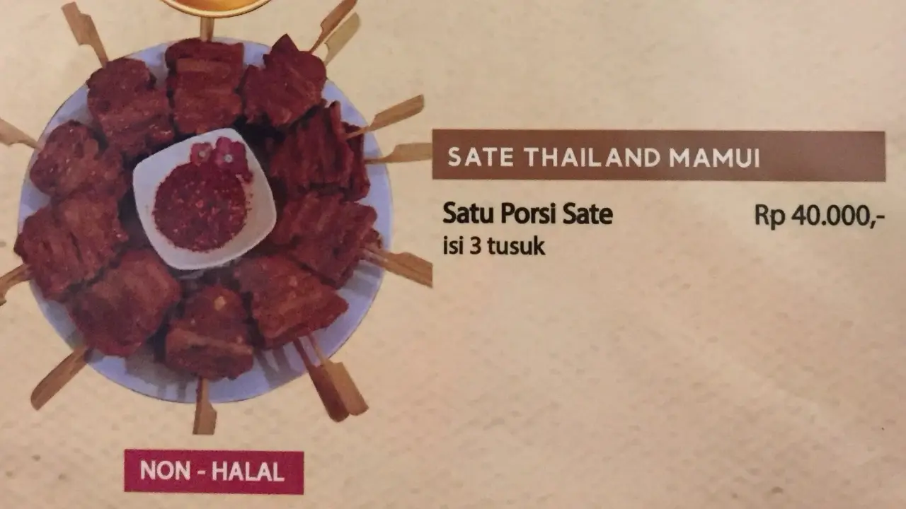 Sate Thailand Mamui