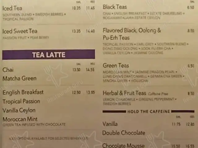 The Coffee Bean & Tea Leaf Sunway Putra Mall Food Photo 7