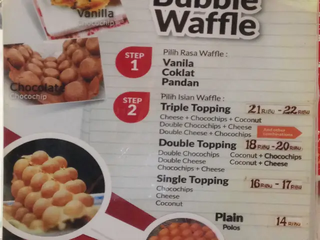 Gambar Makanan Bubble Waffle 1