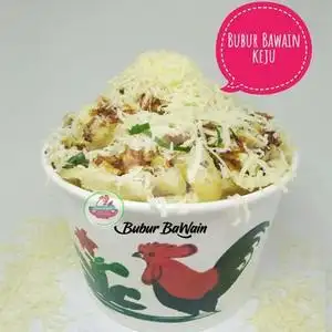 Gambar Makanan Bubur Ayam Bawain, Fajar Baru Selatan 2