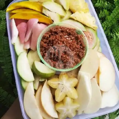 Gambar Makanan Rujak Dan Salad The Una Kitchen, Tunjung Sari 17