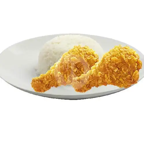 Gambar Makanan King Fried Chicken Batoh, Jl. Dr. Mohd. Hasan, Batoh 6