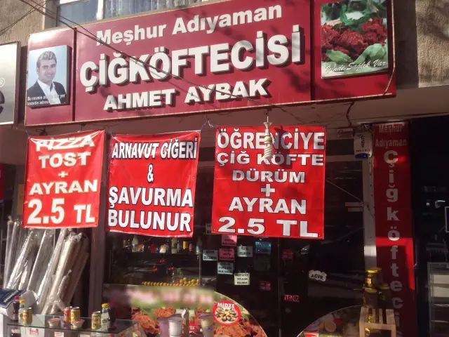 Meşhur Adıyaman Çiğköftecisi Ahmet Aybak'nin yemek ve ambiyans fotoğrafları 4