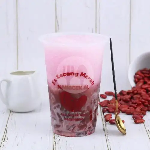 Gambar Makanan Es Kacang Merah Mang cek AL 1