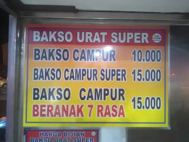 Gambar Makanan Bakso Urat Super 1