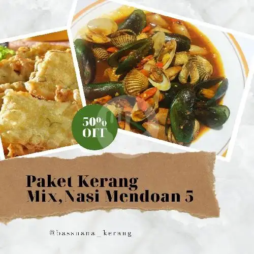 Gambar Makanan Bassnana Kerang & kafe, Lamper Kidul 3