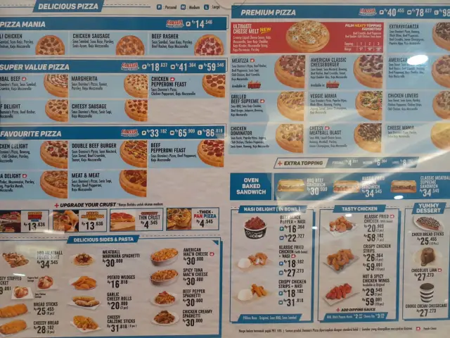 Gambar Makanan Domino's Pizza 1