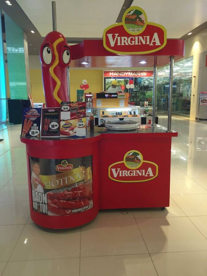 Virginia Hotdog menu price 20222023 near Gaisano Mactan Island Mall in