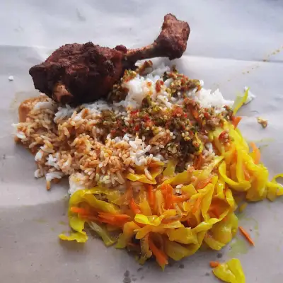 Nasi Kukus Belok Kiri Pandang Depan