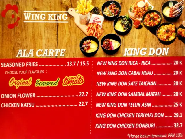 Gambar Makanan Wing King 16