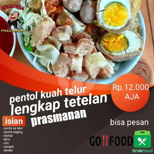 Gambar Makanan Pentol Kuah Tetelan Prasmanan 6