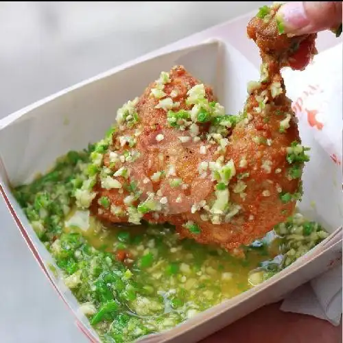 Gambar Makanan Ayam Cabe Ijo Online Kampung Seraya, Batu Ampar 1
