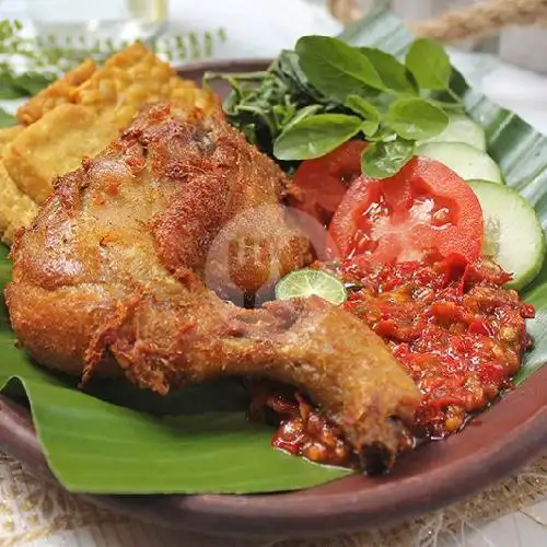 Gambar Makanan Nasi Bebek Pedas Ayam Penyet Sambal Ijo 4