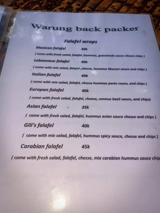 Gambar Makanan Warung Backpacker 4