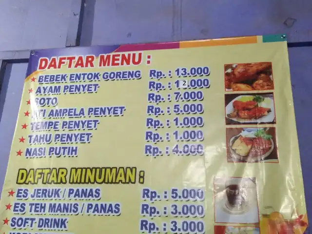 Gambar Makanan Entok Goreng Ayam Penyet "karoja" 2