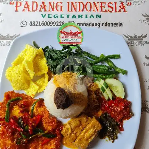 Gambar Makanan Rumah Makan Padang Indonesia Vegetarian, Komplek Cemara Asri 8